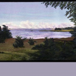 Old Farm, Accabonac Harbor   28" x46"