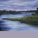 Fresh Pond Inlet, 24" x 36"